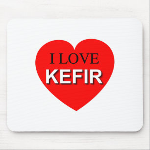Mousepad Eu Amo Kefir