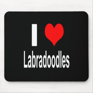 Mousepad Eu amo Labradoodles