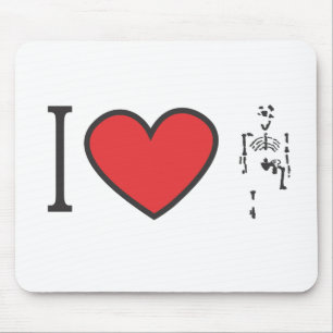 Mousepad Eu amo Lucy