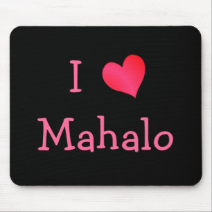 Mousepad Eu Amo Mahalo