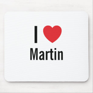 Mousepad Eu amo Martin