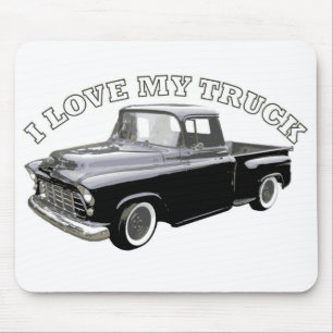 Mousepad Eu amo meu caminhão