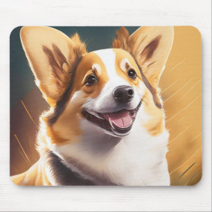 Mousepad Eu Amo Meu Corgi Proprietário de Cachorros