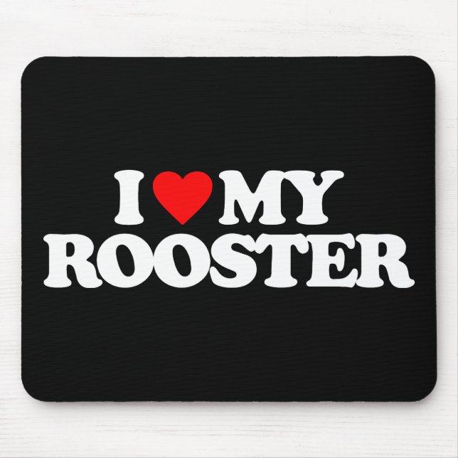 MOUSEPAD EU AMO MEU GALO (Frente)