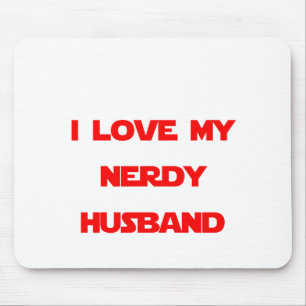 Mousepad Eu amo meu marido Nerdy