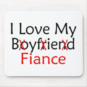 Mousepad Eu amo meu noivo
