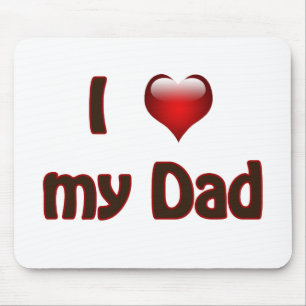 Mousepad Eu amo meu Pai