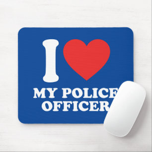 Mousepad Eu Amo Meu Policial