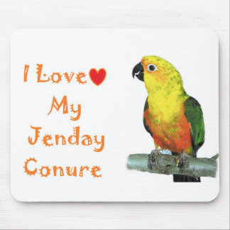 Mousepad Eu amo meu tapete do rato do computador de Jenday