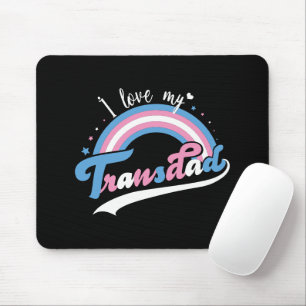 Mousepad Eu Amo Meu Transdad LGBTQ Transgênero
