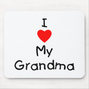 Mousepad Eu amo minha avó