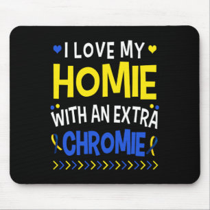 Mousepad Eu Amo Minha Casa Com Um Pai Extra De Chromie Mamã