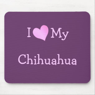 Mousepad Eu amo minha chihuahua