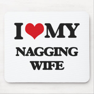 Mousepad Eu amo minha esposa irritante