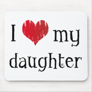 Mousepad Eu amo minha filha
