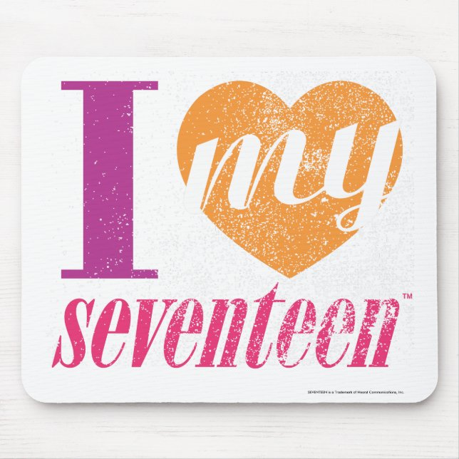 Mousepad Eu amo minha laranja 17 (Frente)