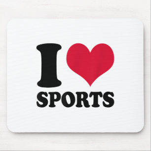 Mousepad Eu Amo Motivação de Fitness Srts