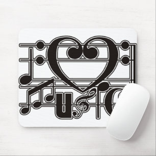 MOUSEPAD EU AMO MÚSICA