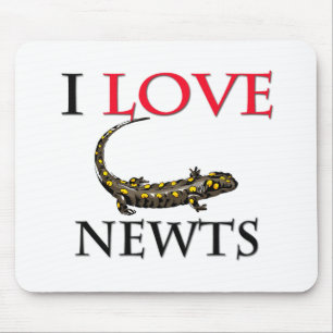 Mousepad Eu amo Newts