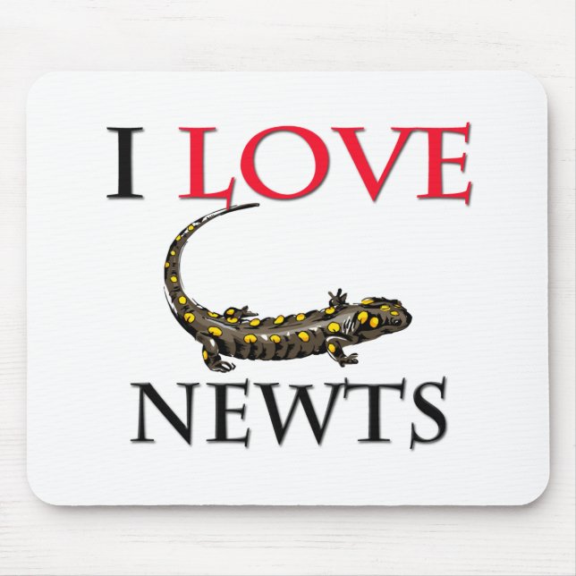 Mousepad Eu Amo Notícias (Frente)