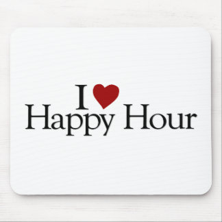 Mousepad Eu amo o happy hour