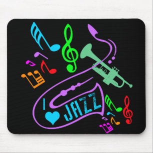 MOUSEPAD EU AMO O JAZZ