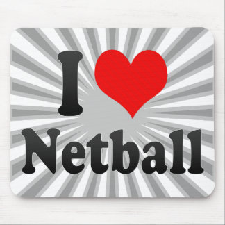 Mousepad Eu amo o Netball