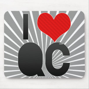 Mousepad Eu amo o QC