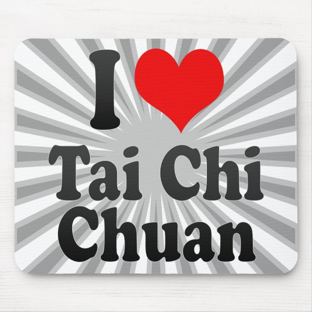 Mousepad Eu amo o qui Chuan da TAI (Frente)