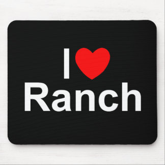 Mousepad Eu amo o rancho (do coração)