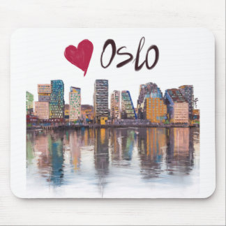 Mousepad Eu amo Oslo