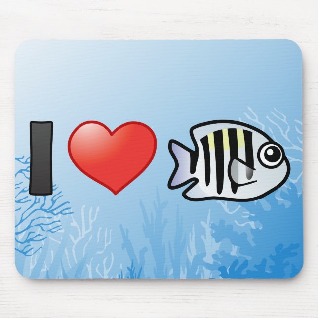 Mousepad Eu Amo Sargento Major (Frente)