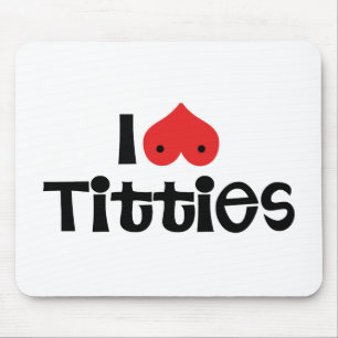 Mousepad Eu Amo Seios