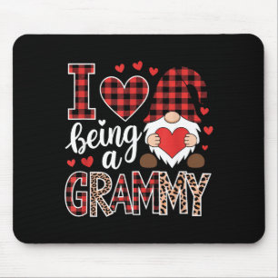 Mousepad Eu Amo Ser Uma Gnome Vovó Correspondente Família V
