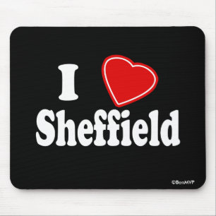 Mousepad Eu amo Sheffield