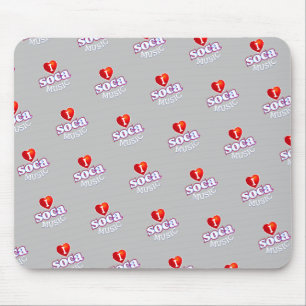 Mousepad EU AMO SOCA nas CINZAS