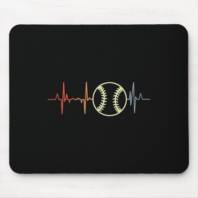 Mousepad Eu Amo Softll Retro Softller Ecg  (Frente)