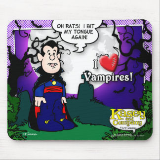 Mousepad Eu Amo Vampiros