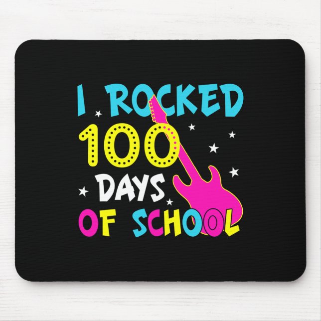 Mousepad Eu Apanhei 100 Dias De Música De Violão Do 100º Di (Frente)