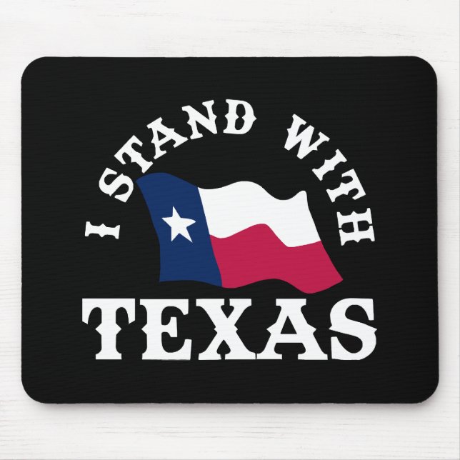 Mousepad Eu Apoio o Texas (Frente)
