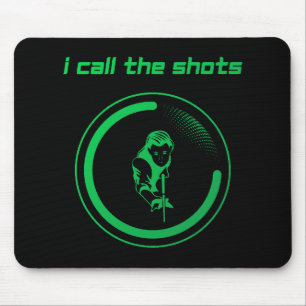 Mousepad Eu chamo as fotos de verde brilhante