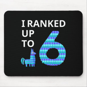 Mousepad Eu Classifiquei Até 6 Jogo De Vídeo De Aniversário