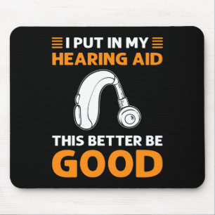 Mousepad Eu Coloquei Minha Audiência. É Melhor Que Seja Bom