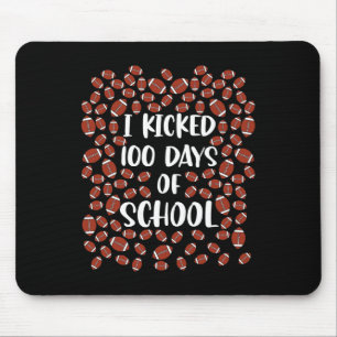 Mousepad Eu Completei 100 Dias De Escola Jogador De Futebol