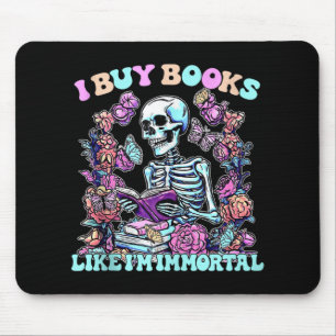 Mousepad Eu Comprar Livros Como Im Immortal Skeleton Reader