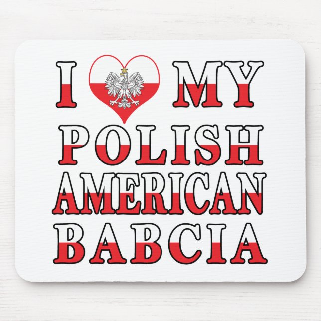 Mousepad Eu Corto Minha Babilcia Polonesa Americana (Frente)
