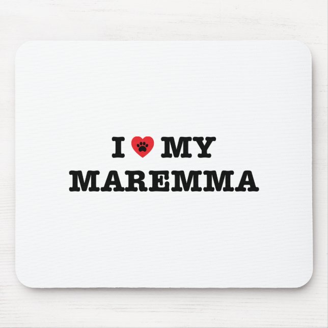 Mousepad Eu Corto Minha Maremma (Frente)