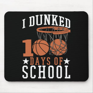 Mousepad Eu Dava 100 Dias De Basketba De Jardim De Infância