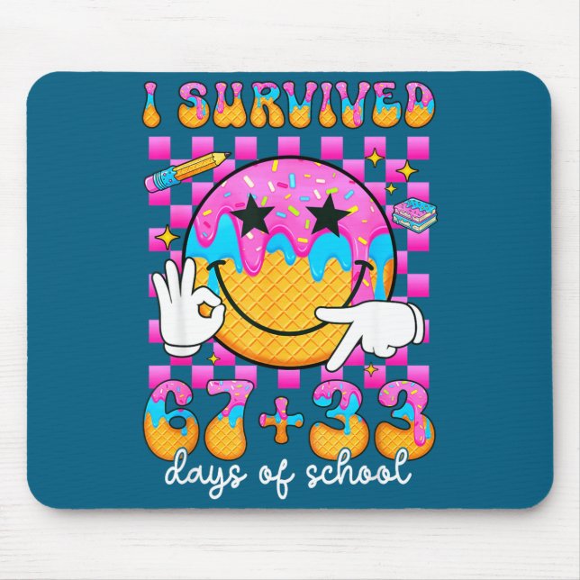 Mousepad Eu De Xadrez Sobrevivi 67 33 Dias (Frente)