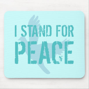 Mousepad Eu Defendo a Paz